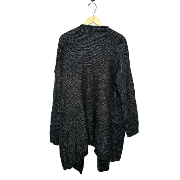 Promesa | Gray Open Cardigan Sweater Size M/L - Picture 3 of 6